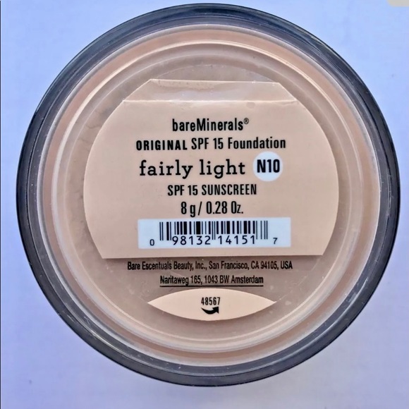 New BareMinerals Original Foundation Fairly Light